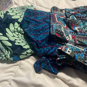 Three pairs of Tall and Curvy Lularoe leggings